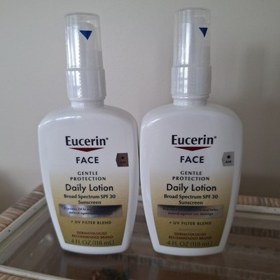 2 X Eucerin Daily Protection Face Lotion SPF 30 NEW SEALED 7/2027 Discontinued 
