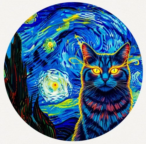 Hayleybug 1/2 oz Feline of the Voidlight silver Round w/ COA POP 15