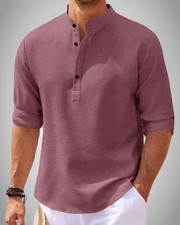 Men Popcorn Regular Fit Kurta