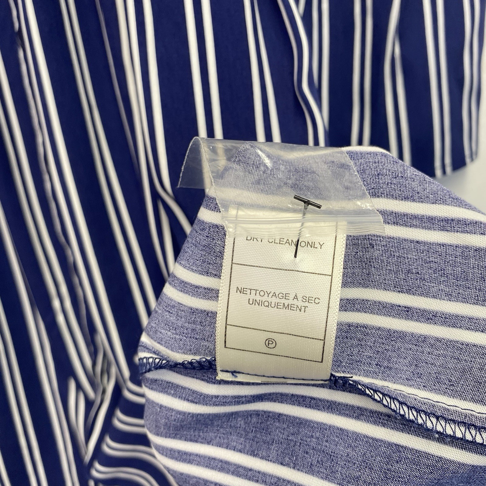 Jack by BB Dakota 3/4 Bell Sleeves Smocked Fit & Flare Mini Dress Women XS Navy