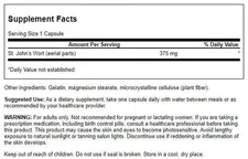 Swanson St. John's Wort 375 mg 60 Capsules