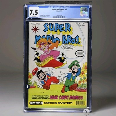 Super Mario Bros. #2 1990 - Valiant - CGC 7.5 Nintendo
