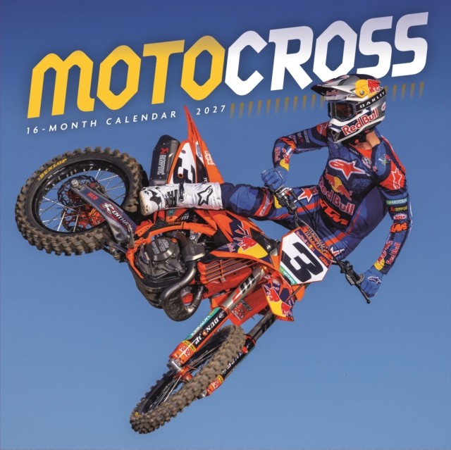 Motorcross Calendar 2027, Wall Calendars, Month To View, Sports, Gift - Image 2