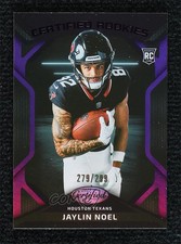 2025 Certified Certified Rookies Mirror Purple 279/299 Jaylin Noel #CRK-JNL 9su