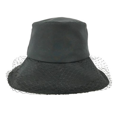 Dior Teddy-D Wide Brim Bob Hat with Veil 95TDD924G130 Women's Hat