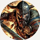 Hayleybug 1 oz Rune Warrior Viking silver w/ COA mintage 15 POP #15