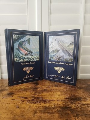NORTH AMERICAN FISHING CLUB BOOKS.  ALL ABOUT TROUT/FIND FISH ANYWHERE, ANYTIME