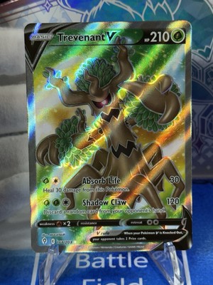 Trevenant V 168/203 Full Art Ultra Rare Pokémon 2021 Evolving Skies NM/M