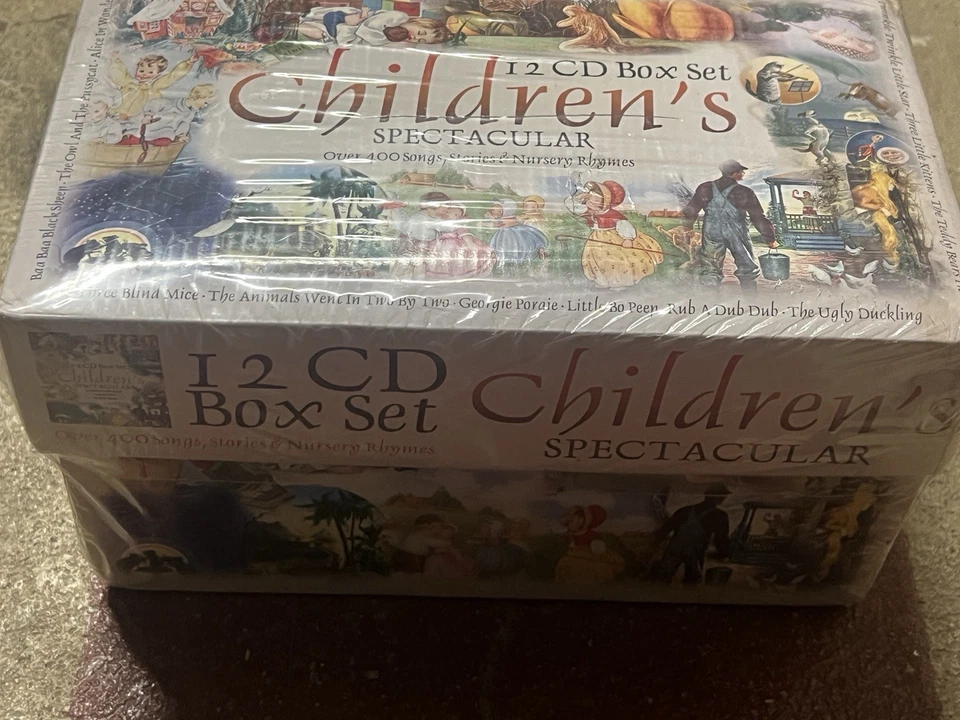 Children's Spectacular 12 CD Box Set 400 Songs Stories Nursery Rhymes Lullabies Foto 4 de 4
