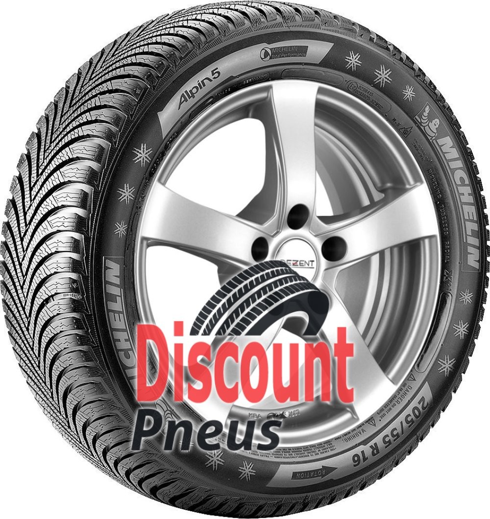 Michelin Alpin 5 205/60 R16 pneu anti glissade pour hiver rigoureux