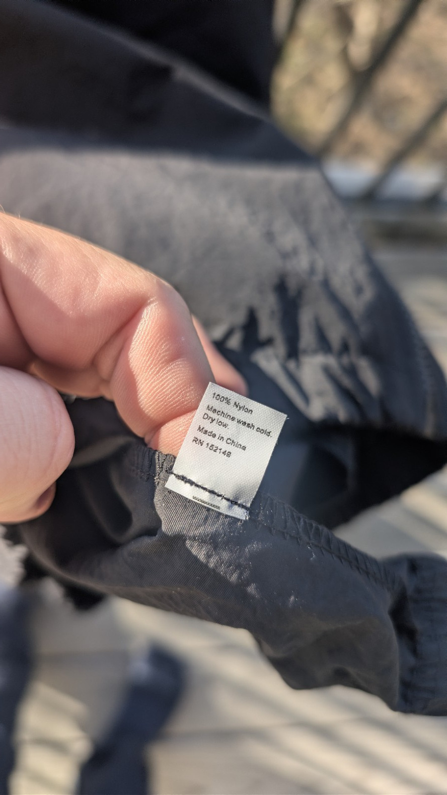 Yeezy WB-01 Black Nylon Windbreaker Jacket Size 2 (M-L) New thumbnail 9