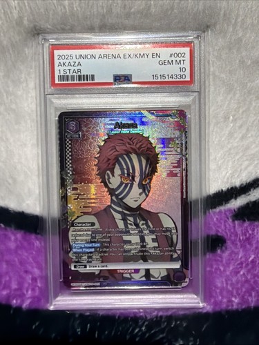 2025 Union Arena - AKAZA - 1 Star PSA 10 #2 - UEX05BT/KMY-P-002