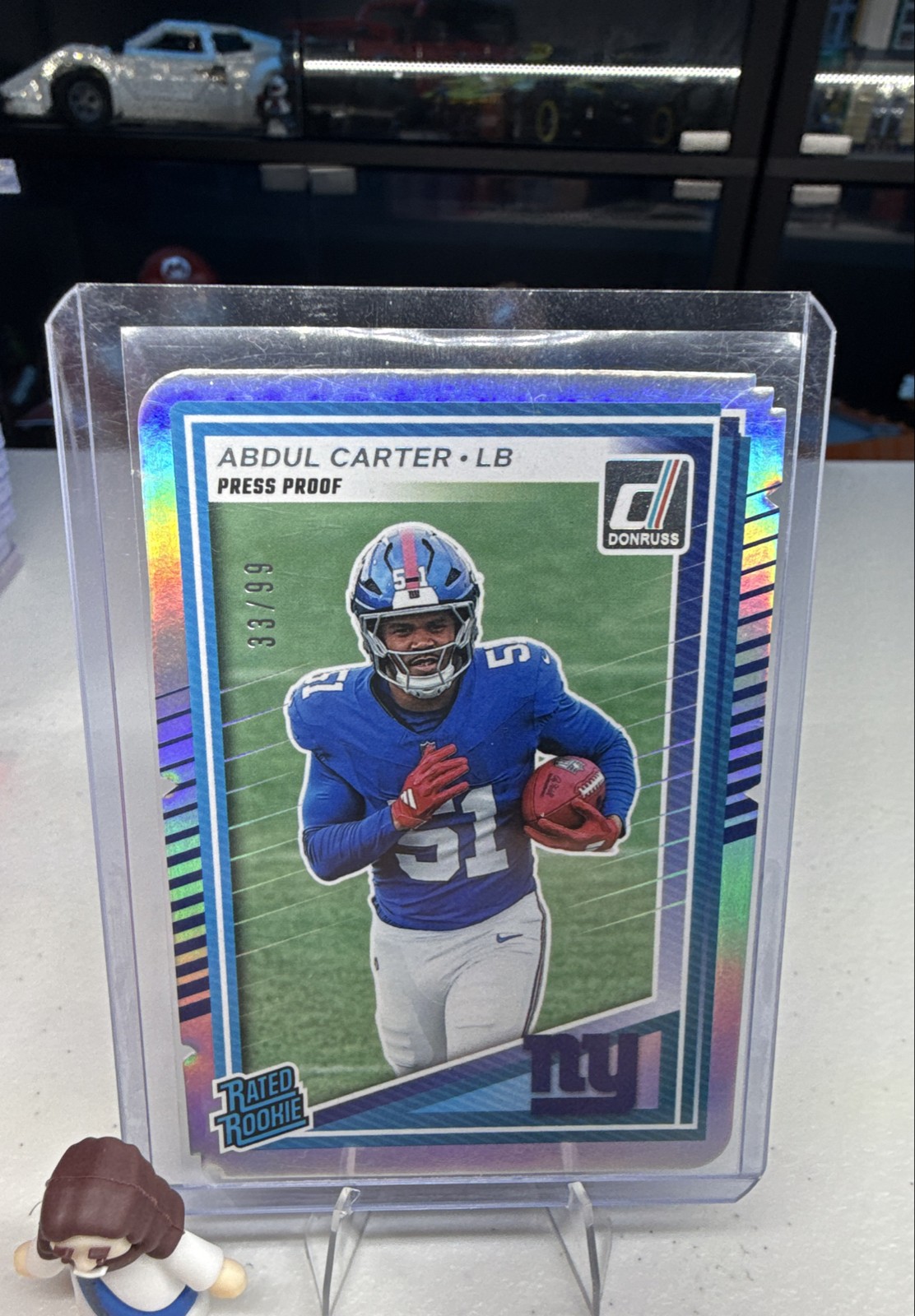 2025 Donruss - Rated Rookie Abdul Carter #315 Press Proof Silver Die-Cut /99