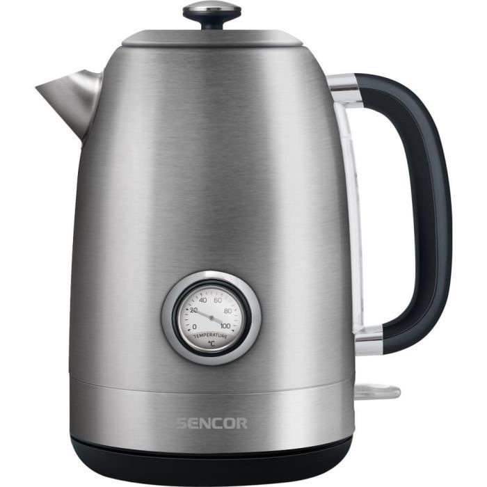 Bouilloire inox 1,7L Sencor SWK1799SS avec thermomètre intégré