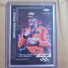 2025 Topps Chrome F1 Oscar Piastri Azerbaijan Driver of the Day #04/10 McLaren