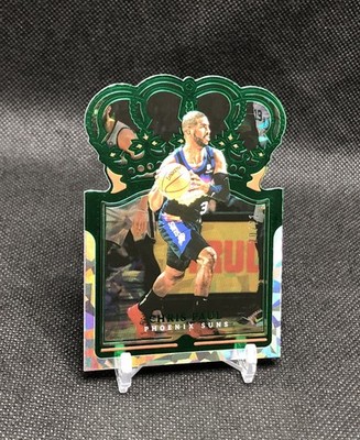2021-22 Crown Royale Chris Paul /21 GREEN CRYSTAL FOTL SSP No. 26 HE S BACK   