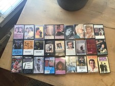 Vintage Cassette Tapes Mixed Lot Of 27 UNTESTED 
