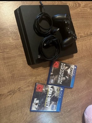 Sony PlayStation 4 Slim 500GB Spielkonsole - Schwarz (9351474)
