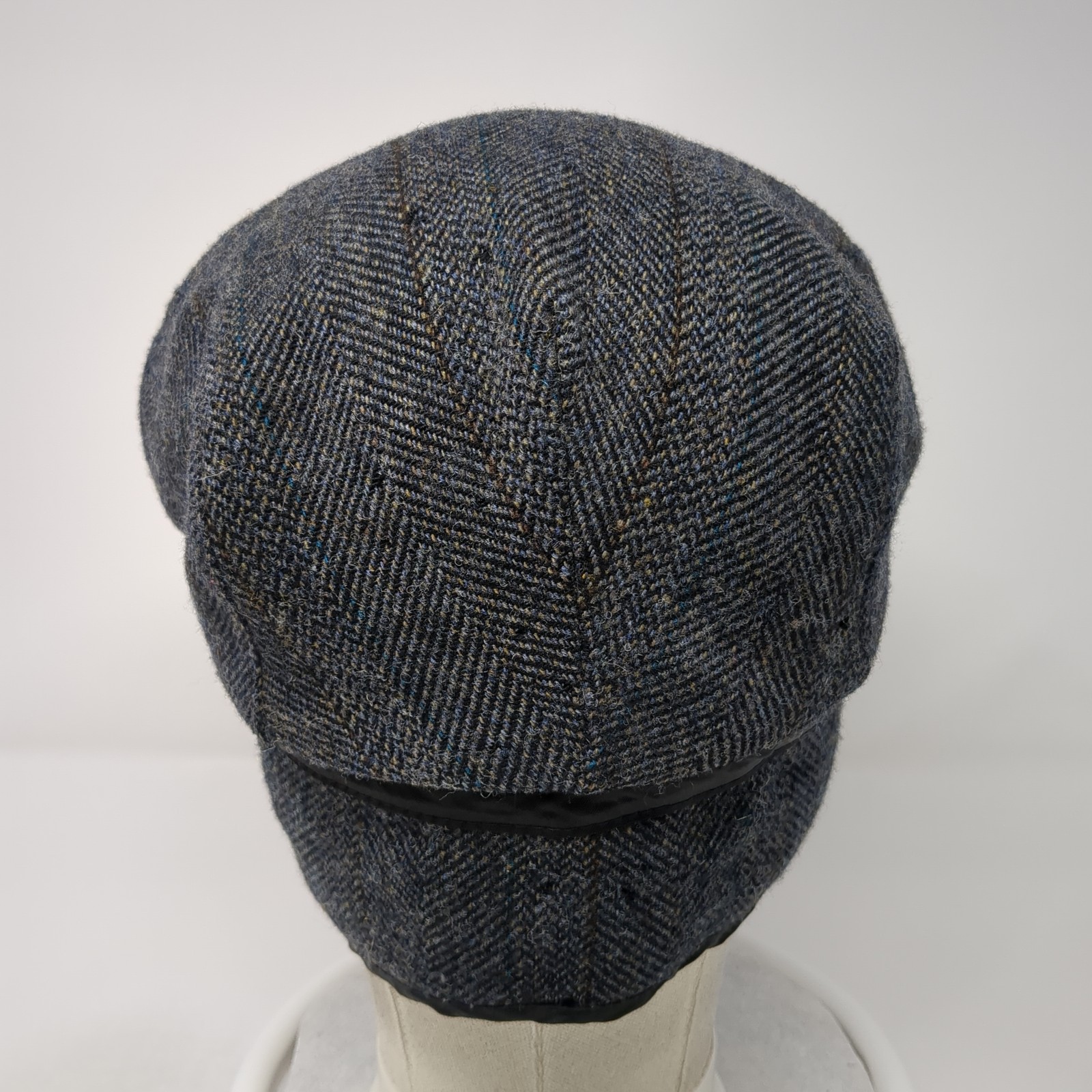 Pendleton Herringbone Fitted Newsboy Cap Gray L L… - image 7