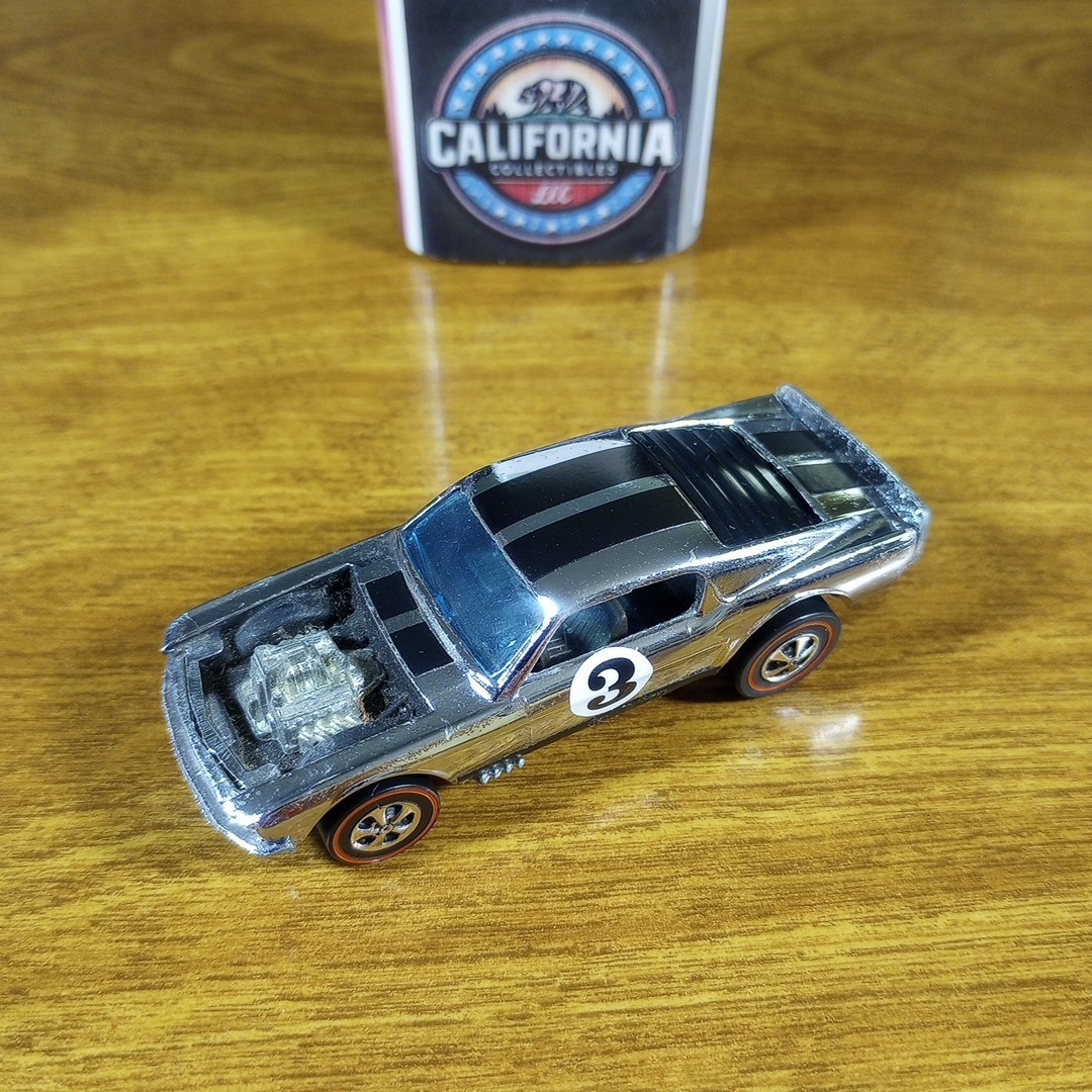 Hot Wheels Club Kit Car Redline Boss Hoss Chrome Hong Kong HK 1970