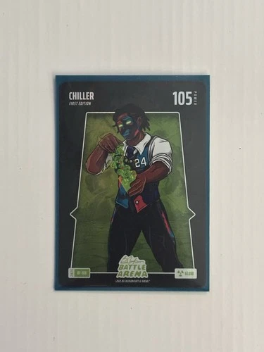 Bo Jackson Battle Arena First Edition Chiller Glow Bf-108 105 Power