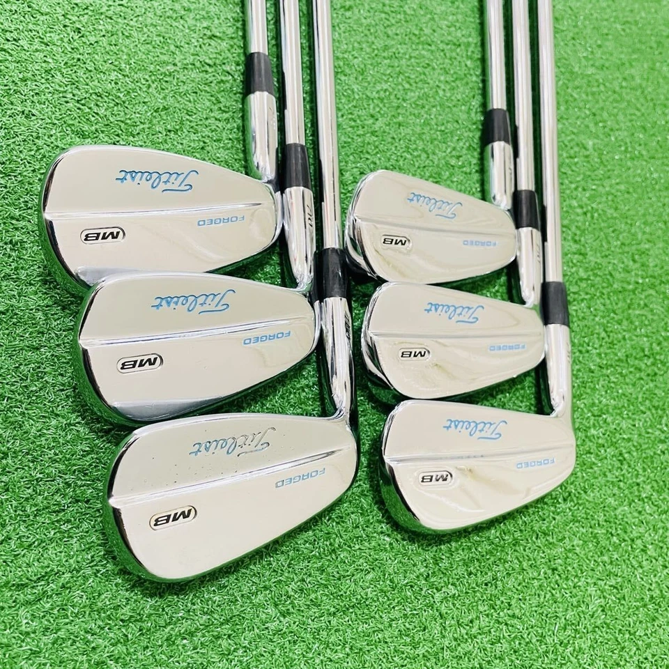 Lefty Titleist MB 710 Irons #5-9,Pw(6Clubs)/Dynamic Gold S200/Flex:Stiff - Image 2 of 4
