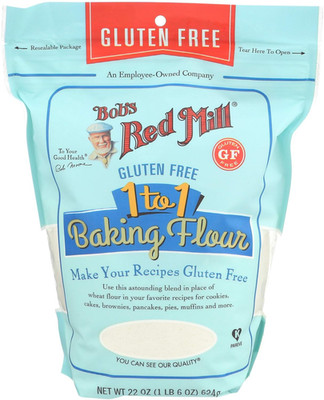 Gluten Free 1 to 1 Baking Flour, 22Oz (Pack of 1) - Non GMO, Vegan, Kosher