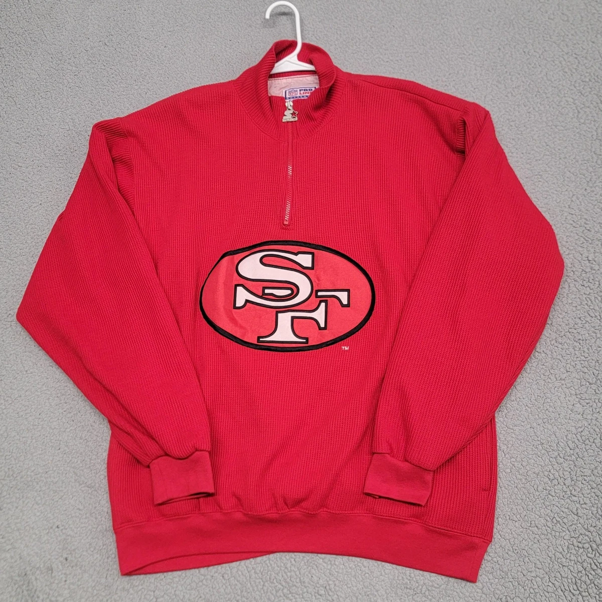 STARTER NFL 49ERS 古着　スウェット　vintage Vintage 90s Starter Pro Line San Francisco 49ers Sweatshirt Men's