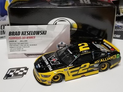 Brad Keselowski 2020 Lionel #2 Alliance New Hampshire Raced Win ELITE 1/24