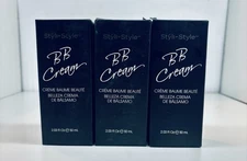 Lot of 3 Styli Style BB Cream Makeup Foundation in Deep Shade