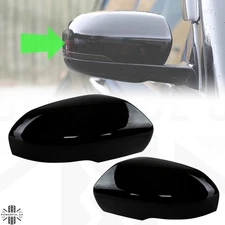 Mirror Caps Gloss Black for Range Rover Evoque 2011-14 top shell wing door back