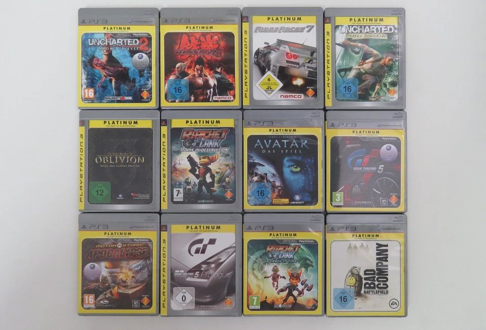 Best of Playstation 3 Platinum - CIB - Komplett - Spiele Auswahl - PS3 Spiele - Bild 1 von 1