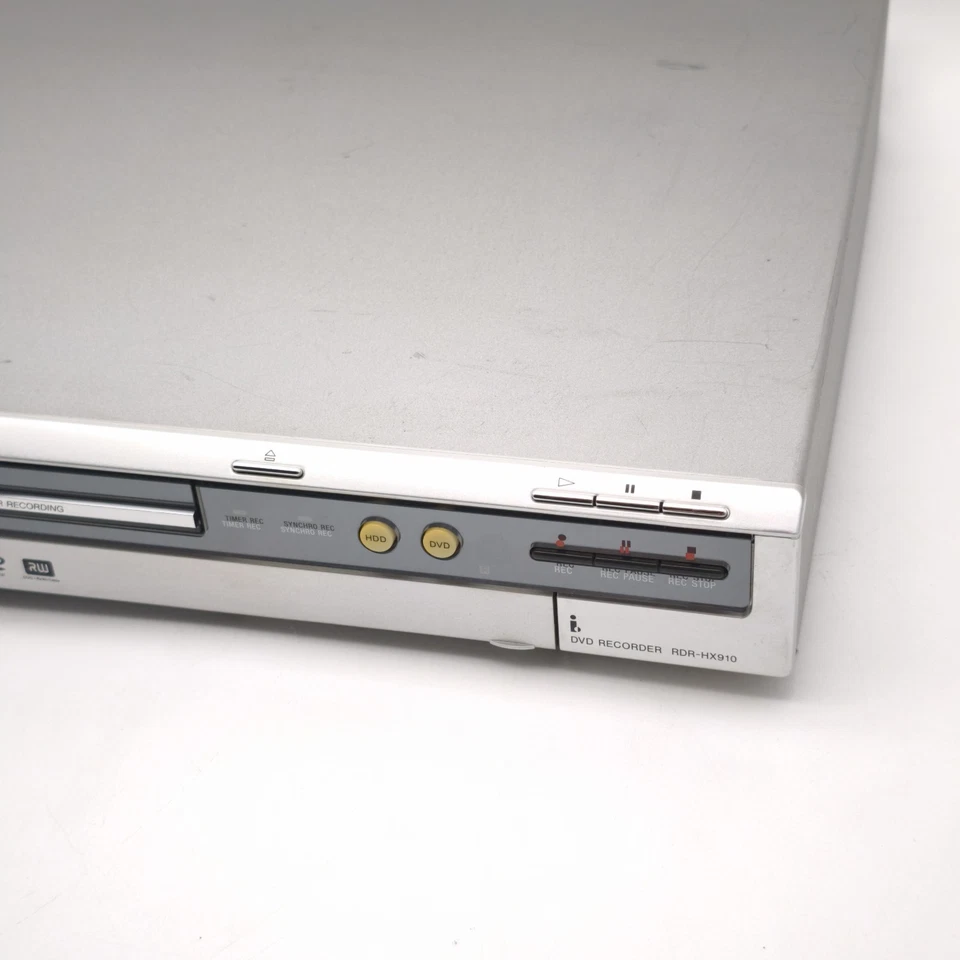 Sony Hard Disk & DVD+RW/+R/-RW/-R Recording (RDR-HX910) Silber - Zustand GUT! - Bild 4 von 4