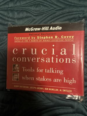 #ad NEW FS Crucial Conversations Tools for Talking When Stakes High K ￼￼ PATTERSON $21.95