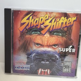 Shape Shifter TurboGrafx Super CD Turbo Duo Tested Complete CIB