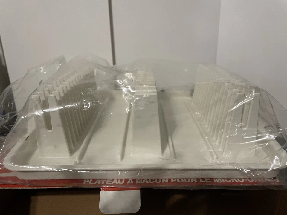 BRAND NEW Emson The Original Bacon Wave Microwave Bacon Tray Up To 14 Slices - Image 2 of 2