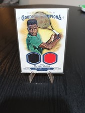 2018 Upper Deck Goodwin Champions #M2-FT Frances Tiafoe Dual Memorabilia Patches