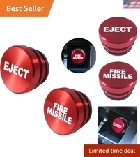 Car Cigarette Lighter Plug Replacement Push Button Eject Fire Missile 2 Pack