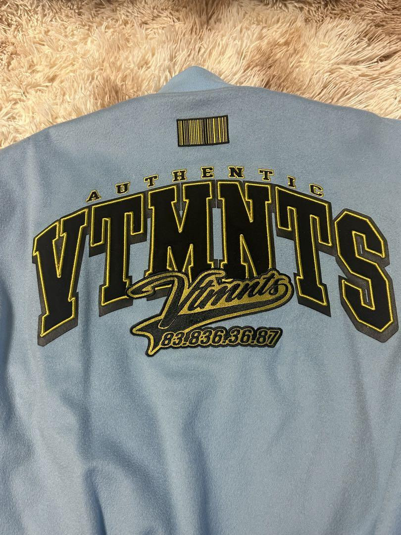 BRAND NEW UNUSED TAGGED VTMNTS COLLEGE JACKET BLUE | eBay BRAND NEW UNUSED TAGGED VTMNTS COLLEGE JACKET BLUE | eBay