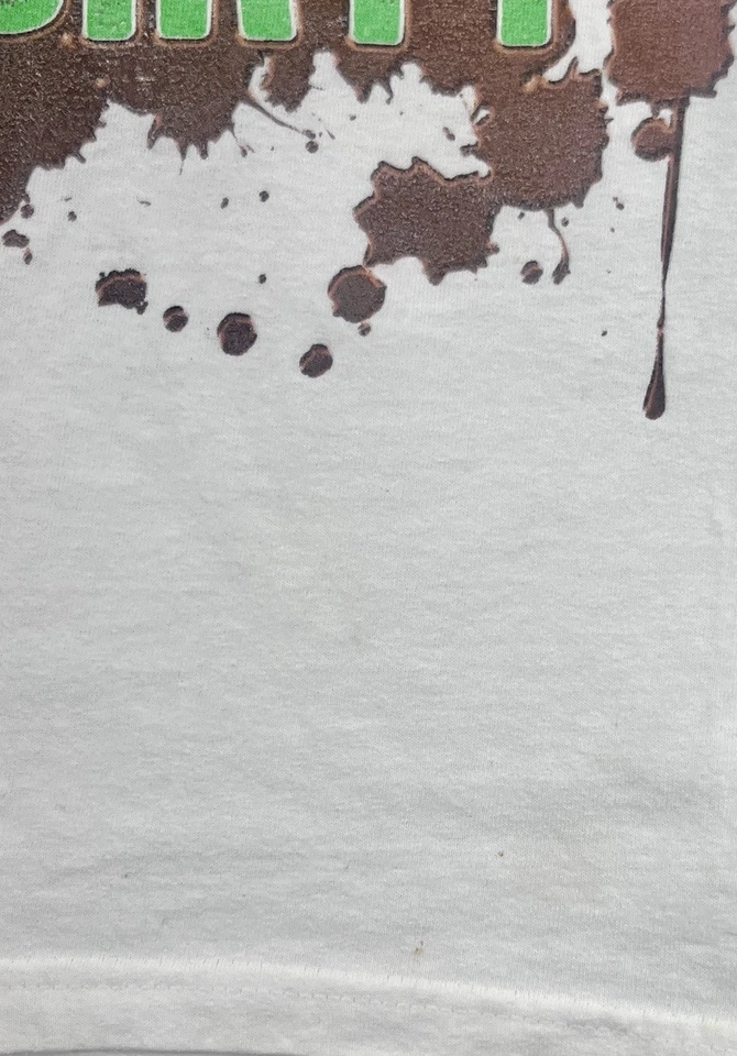 Молодежная винтажная футболка 2000-х годов Y2K Simply For Sports Down & Dirty для мальчиков средний размер - Изображение 2 из 4