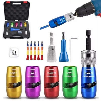 Wire Stripper Electrician Drill Electrical Wire Stripping Twisting Upgrade Tools