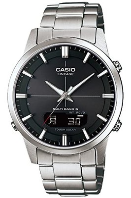 CASIO LINEAGE Solar Multiband 6 Men's Watch LCW-M170D-1AJF Silver