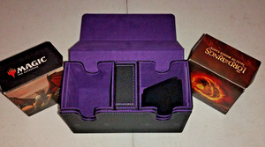 MtG Magic the Gathering, Lot of Storage Boxes, Magnetic commander box