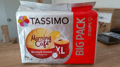 Tassimo Jacobs Morning Café Strong&Intense 21 Portionen