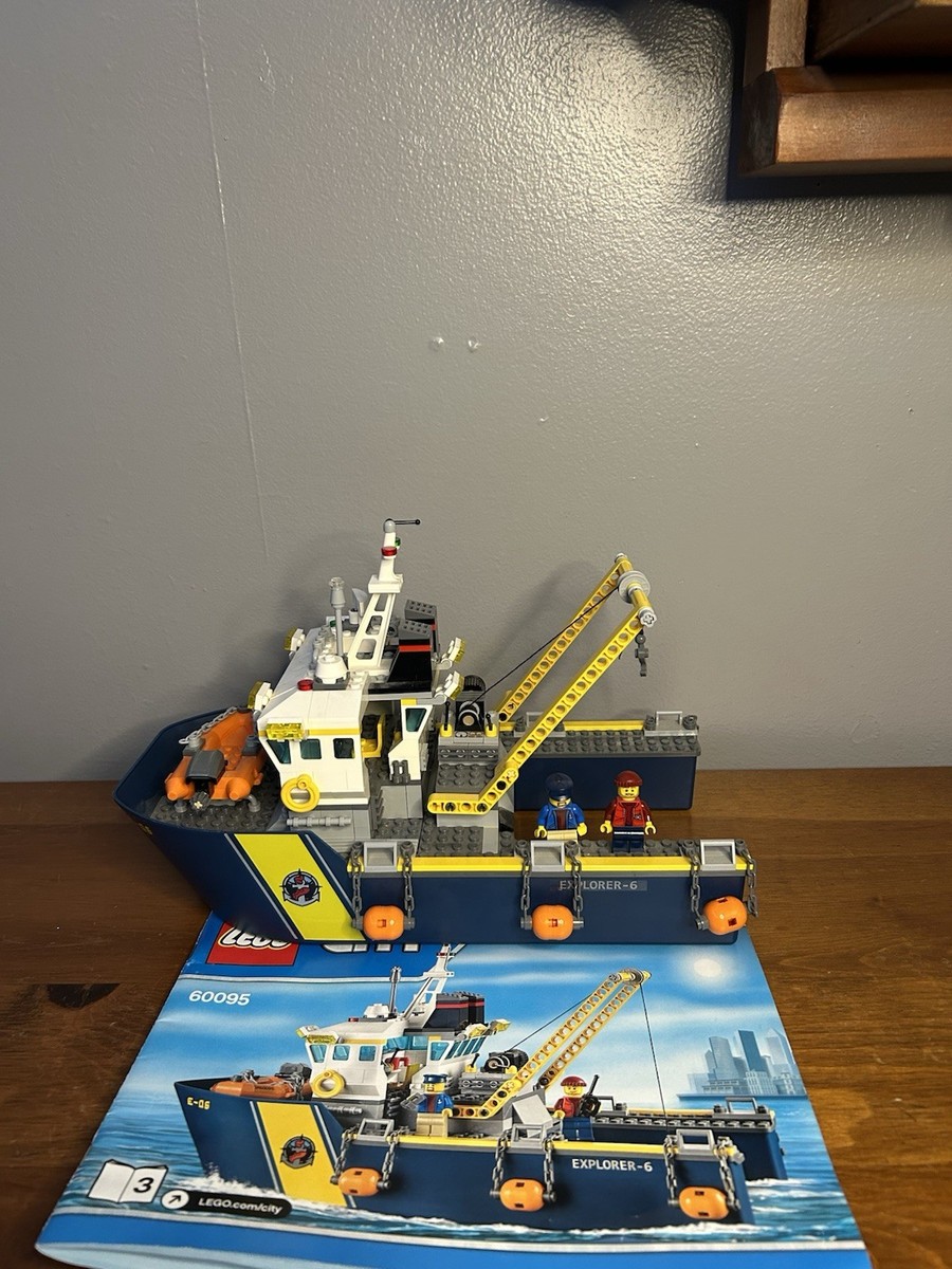 LEGO City Deep Sea Exploration Vessel 60095 Complete Set | eBay