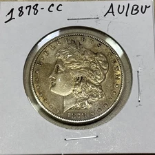 1878 CC Morgan Silver Dollar $1 Brilliant Uncirculated BU 90% Silver