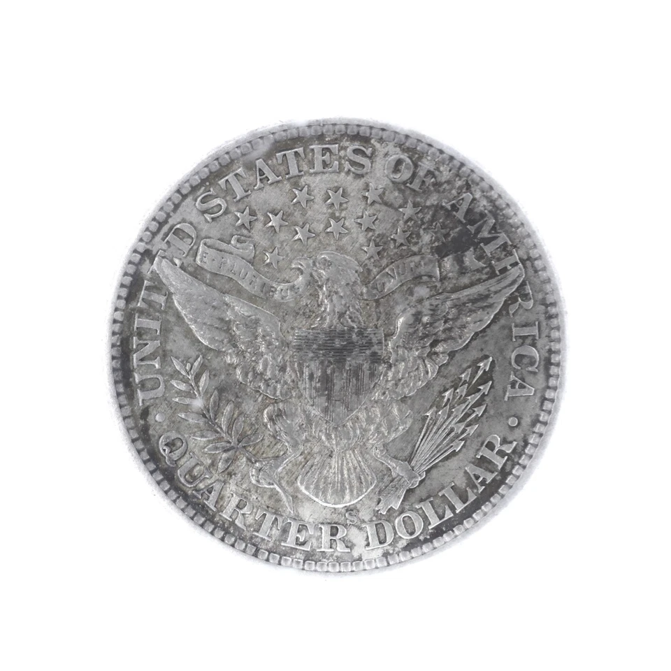 1900 S Barber Quarter 90% Silver About Uncirculated AU IGC-AU55 See Pics A066 - Image 4 of 4