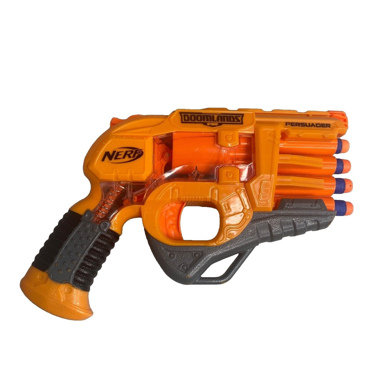 Doomlands 2169 NERF PERSUADER Toy Pistol Hammer Action One-Hand