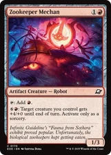 x4 NM (Playset) Zookeeper Mechan, MTG, Edge of Eternities, Magic, 170