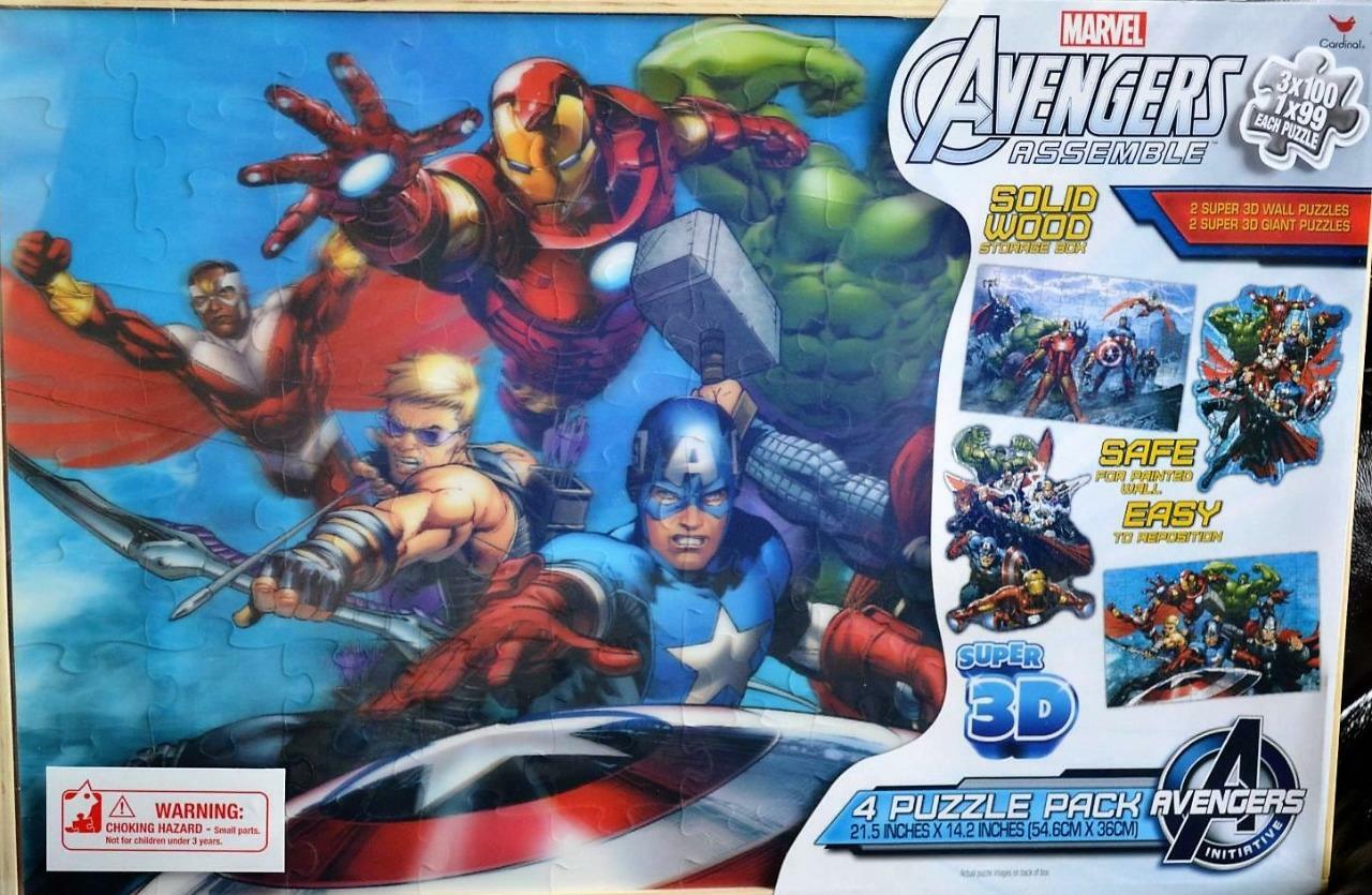 marvel avengers 3d puzzle